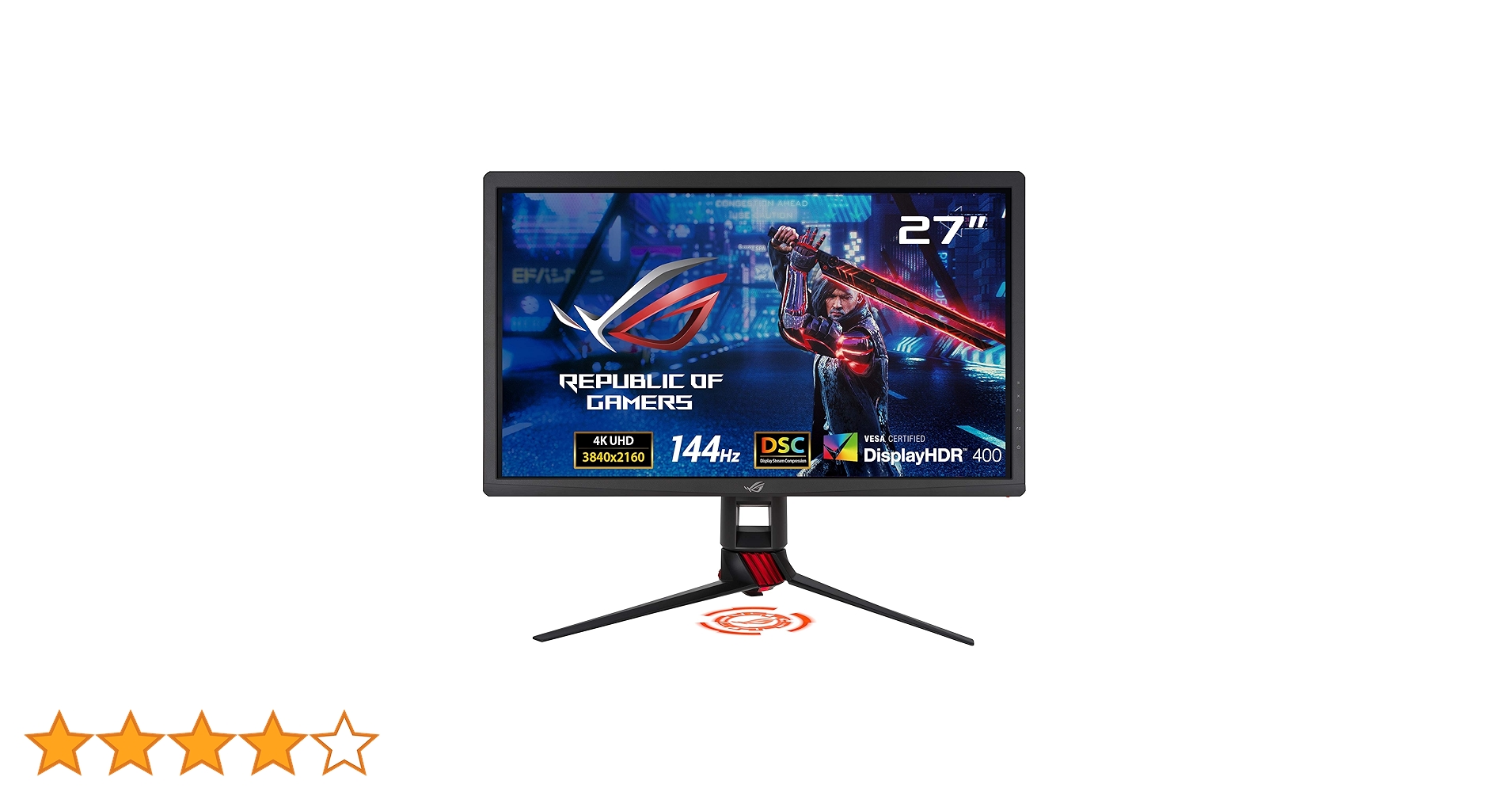 ROG STRIX XG27UQ 27インチ4K 144HZ HDR モニター ASUS ROG Strix XG27UQ 27